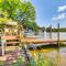 Quiet Cabin on Glen Lake with Boat Dock and Deck!