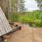 Lapland Riverside Cabin VADELMA, Ylläs, Tiny Home with Sauna, Fireplace, Terrace, BBQ, Wifi, Ski, Fishing, Pets OK - أكاسلومبولو