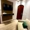 Flat Cosmopolitan PRAIA com Estacionamento Grátis - Gonzaga - Andar Alto - 桑托斯