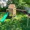 Swing Set Plunge pool and large yard await