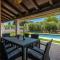 Olive tree oasis with heated pool