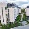 Sea flats with parking and pool in Azur Residence