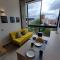 Loft moderno con vista a los cerros en Chapinero