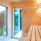 Hafenmuschel mit Sauna