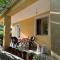 Private house surrounded by greenery