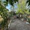 Private house surrounded by greenery