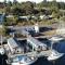 Elegant and scenic floating boat house