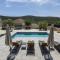 Villa Bosilen with private pool, near Trogir, Split airport, quiet area, family villa