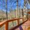 Riverfront Helen Cabin with Hot Tub and Deck!