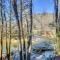 Riverfront Helen Cabin with Hot Tub and Deck!