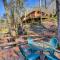 Riverfront Helen Cabin with Hot Tub and Deck!