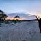 Beachside calm, Footsteps to the sand and sea