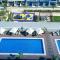 Beautiful Studio with a Spacious Balcony in Meydan - Dubaj