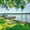 Montpelier Lake House with Deck, Dock and Fireplace!