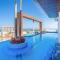 Lounge on big balcony, pool and gym - 巴亚尔塔港