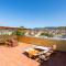 Terrace with castle view