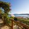 The houses of rising sun with a stunning sea view