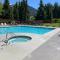 Cascade Lodge with front desk check in services, ski valet service, boot and glove dryer, 2 hot tubs, year round heated pool, gym, sauna, change rooms & showers, WIFI, cable TV