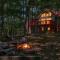 Hot Tub, Large Deck, WiFi, Fire Pit at Chalet Cabin