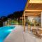 Villa 1 with Pool Soline, Krk, 280 m from beach, by 4Villas - 索利纳