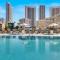 Amazing Studio Beautifull View Balcony Pool Gym - شاطئ هالانديل