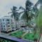 2BHK -Balcony & Pool View -Monarch Palms, Cadolim - 坎多林