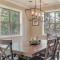Tranquil Lakefront Cabin Fire Pit, Grill and Patio