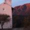 Púrpura Atardecer Hermosa casa de montaña