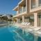 Beachfront Villa Edem Dedicated Beach Space - Heated Pool - Ajos Nikolaos