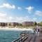 Lägenhet på stranden i Åhus med havsutsikt och närhet till Spa & utomhuspool - Åhus