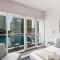 Lux Studio in JLT with Amazing View Next to the Metro - Dubai Arch tower - 迪拜
