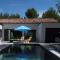 Villa design Mazanel, piscine, vue Mont Ventoux et plaine, climatisation