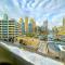 First Line Canal View Studio with Balcony MAX 4 Pax - Dubaj