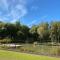 Glamping tent in oase van groen