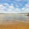 Lake Hubert Cabin with Private Deck and Boat Dock