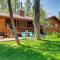 Ski, Hike and Golf Pinetop Cabin with Fire Pit!