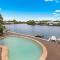 Spacious waterfront home with pontoon, pool, BBQ