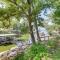 Deck and Dock Access Lakefront Grove Cabin!
