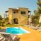 Blue wave beach villa with pool 100m from the beach - Karousádes