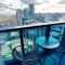 Bay Views - Spacious Two Bed Two Bath Apartment with Balcony