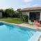 Studio vue piscine au calme près des vignes - 佩萨克