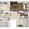 -CS24- 4 rooms apartment with balcony - KA01 - 伊瑟隆