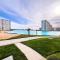 Depto con playa interna, piscina, canchas y jacuzi - 阿尔加罗沃