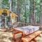 8 Mi to Dodge Ridge Mtn Peaceful Cabin with Deck!