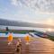 Luxury Beach Apartment Adria with Private Pool and Sea View