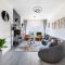 Sleek nordic style seaview condo