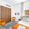 Sleek nordic style seaview condo