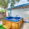 Cape Canaveral Cottage with Hot Tub Walk to Beach