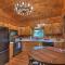 Bearfoot Ridge Wood-burning fireplace cozy hot tub serene views