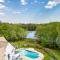 Maine Pondfront Home Sleeps 22 - Pool & Hot Tub